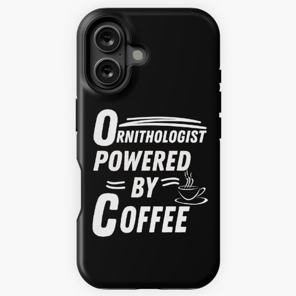 Item preview, Ornithologist powered by coffee designed and sold by annoying-shirts.