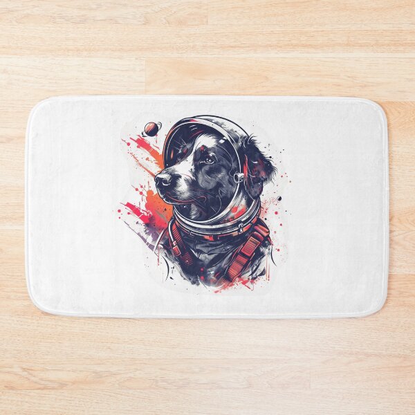 Item preview, Astronaut Dog Sticker designed and sold by NicolasGlowArt.