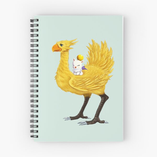 Item preview, Chocobo and Moogle Doodle designed and sold by Amberakart.