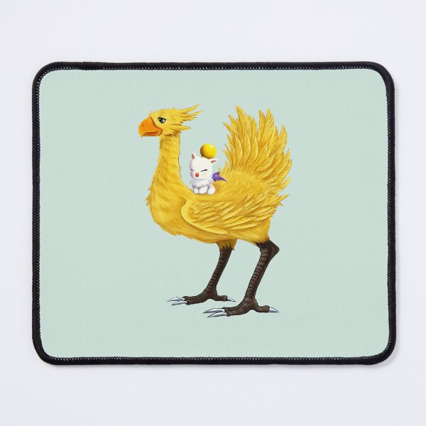 Item preview, Garabato de Chocobo y Moogle designed and sold by Amberakart.