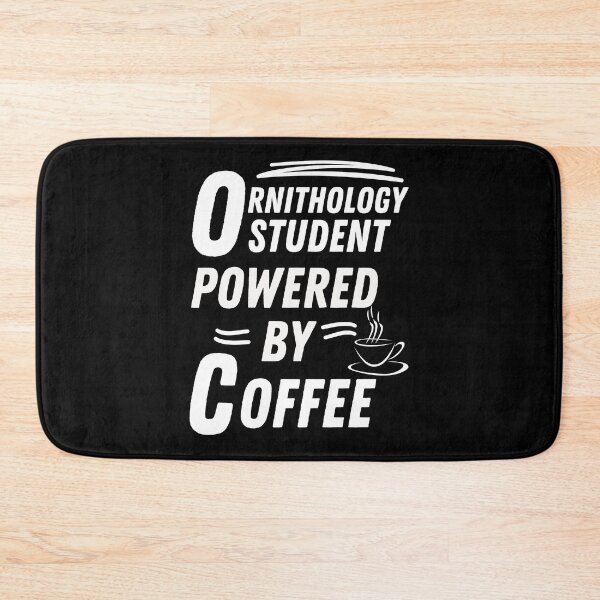 Item preview, Ornithology Student powered by coffee designed and sold by annoying-shirts.