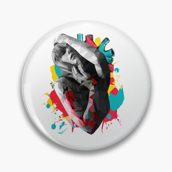 Item preview, Taylor Swift Low Poly Heart designed and sold by LowPolyStars.