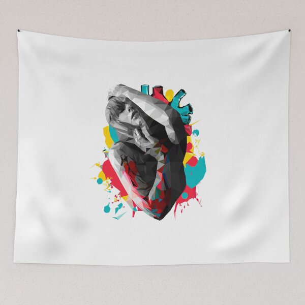 Item preview, Taylor Swift Low Poly Heart designed and sold by LowPolyStars.