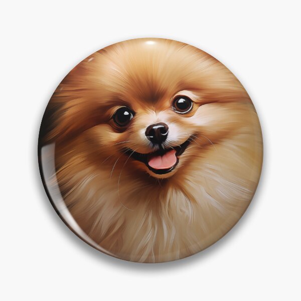 Item preview, Red pomeranian dog designed and sold by PetsArt.