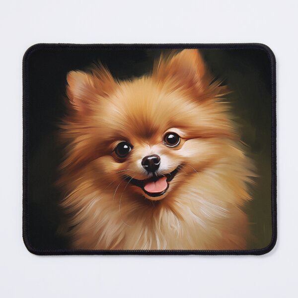 Item preview, Red pomeranian dog designed and sold by PetsArt.