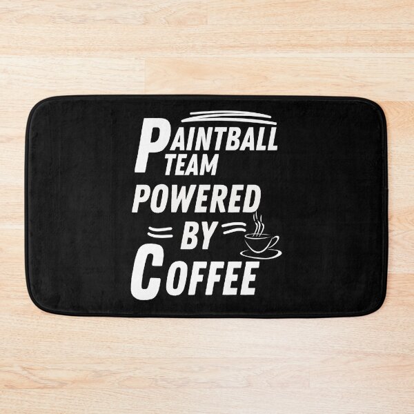 Item preview, Paintball Team powered by coffee designed and sold by annoying-shirts.