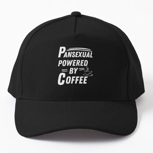 Aperçu de l'œuvre Pansexuel alimenté par le café créée et vendue par annoying-shirts.