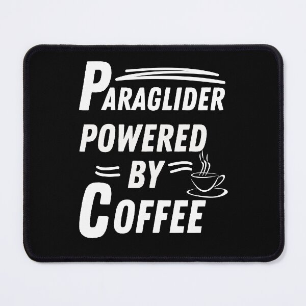 Item preview, Paraglider powered by coffee designed and sold by annoying-shirts.