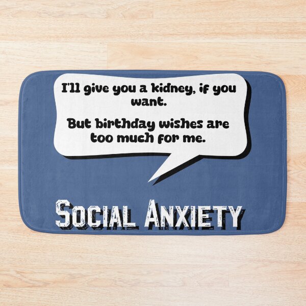 Item preview, Social Anxiety Thoughts designed and sold by Lina1993.