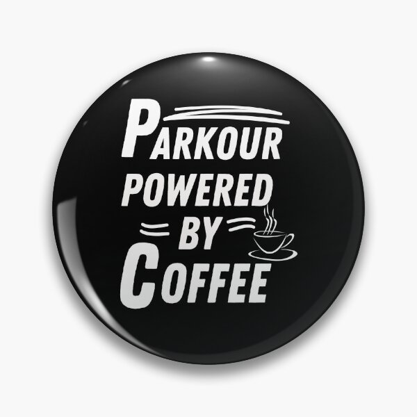 Item preview, Parkour powered by coffee designed and sold by annoying-shirts.