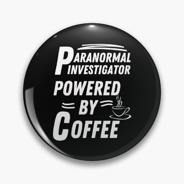 Item preview, Investigador paranormal impulsado por el café designed and sold by annoying-shirts.
