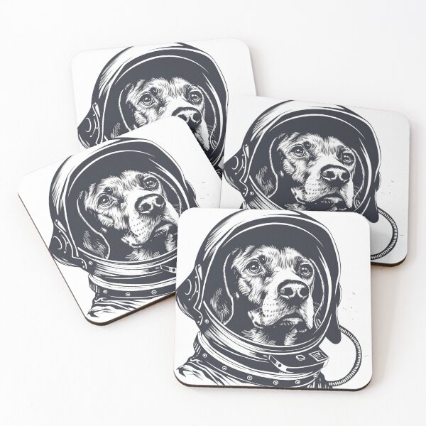 Item preview, Astro Dog In Space designed and sold by NicolasGlowArt.