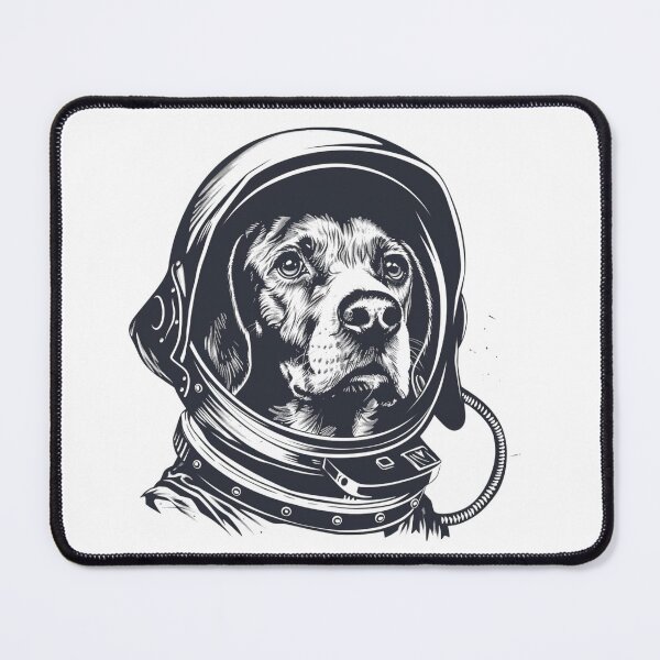 Item preview, Astro Dog In Space designed and sold by NicolasGlowArt.