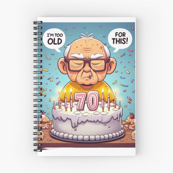 Item preview, Funny 70th Birthday designed and sold by TinderFaith.