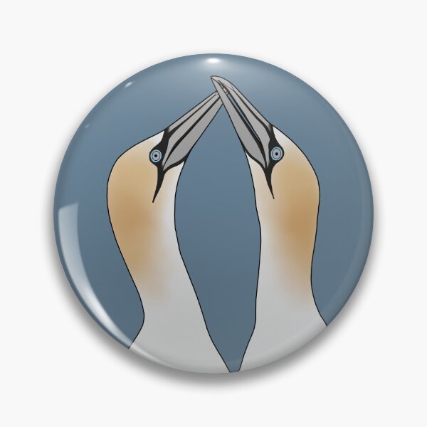 Item preview, Northern Gannet Pair designed and sold by taylorrowan.