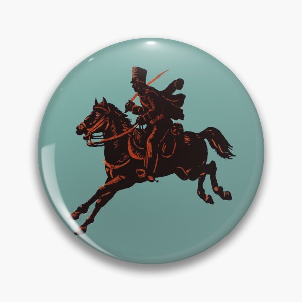 Item preview, Napoleonic Era Light Cavalryman - Illustration from a Liqueur Label, 1905 designed and sold by VintageBazaar.