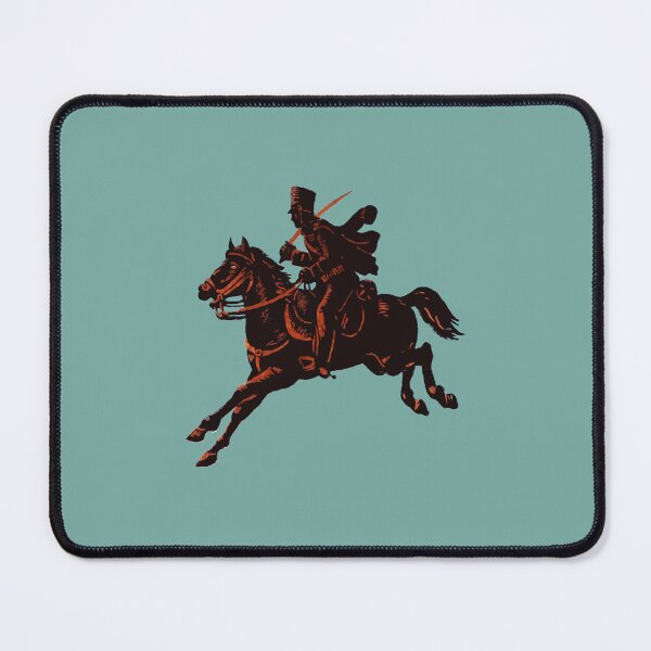 Item preview, Napoleonic Era Light Cavalryman - Illustration from a Liqueur Label, 1905 designed and sold by VintageBazaar.