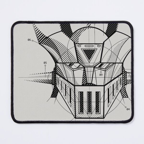 Aperçu de l'œuvre 402 Mazinger Z CAD créée et vendue par Yexart.