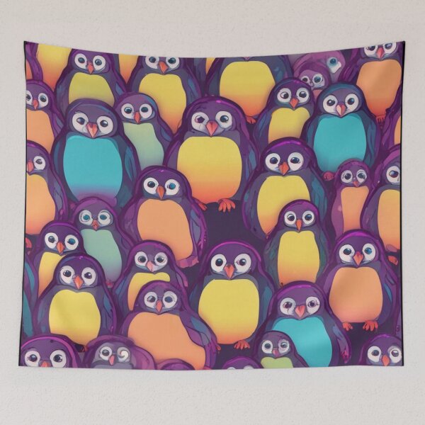 Item preview, Penguin Huddle designed and sold by pUNKnown.
