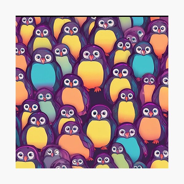 Item preview, Penguin Huddle designed and sold by pUNKnown.