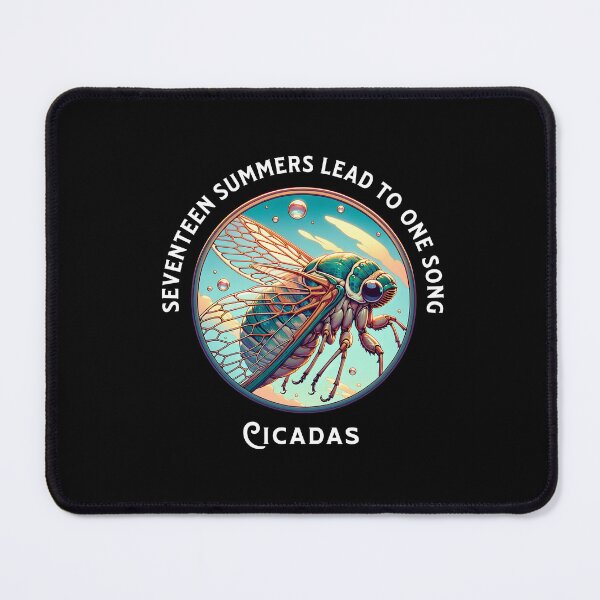 Item preview, Seventeen summers lead to one song, cicadas - Cicada Summer designed and sold by Pflugart.