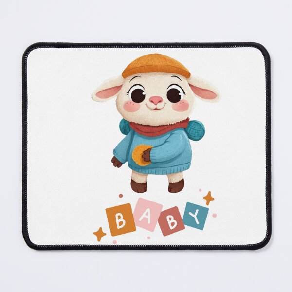 Item preview, Adorable Sheep Baby Sticker designed and sold by Te Amo.