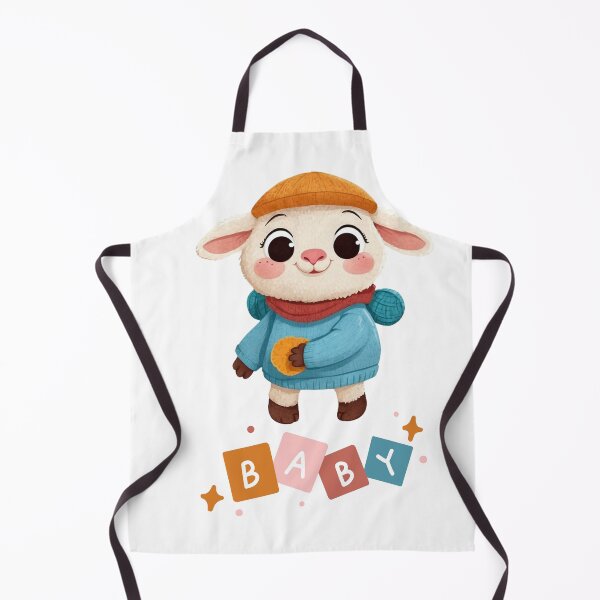 Item preview, Adorable Sheep Baby Sticker designed and sold by Te Amo.