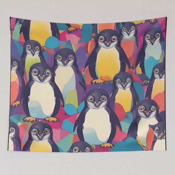 Item preview, Penguin Huddle designed and sold by pUNKnown.