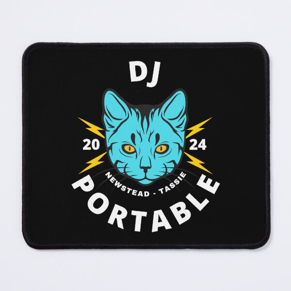 Item preview, DJ Portable: “The Electric Blue Feline” designed and sold by DJ-Portable.