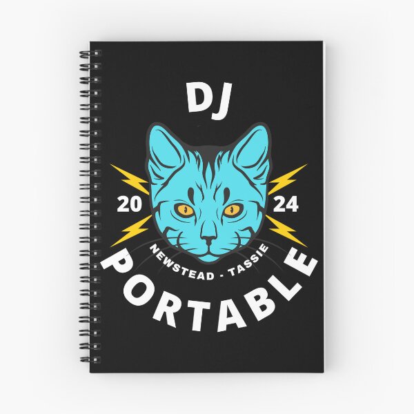 Item preview, DJ Portable: “The Electric Blue Feline” designed and sold by DJ-Portable.