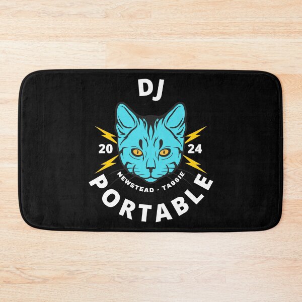 Item preview, DJ Portable: “The Electric Blue Feline” designed and sold by DJ-Portable.