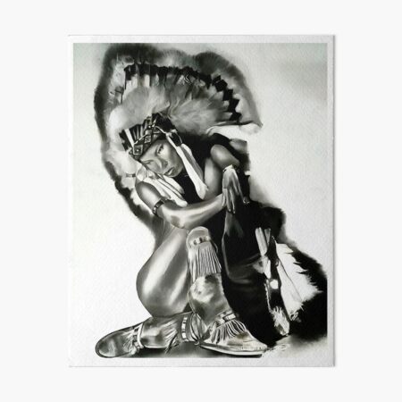 Item preview, Indian Woman (Pencil Drawing) designed and sold by DivineArts26.