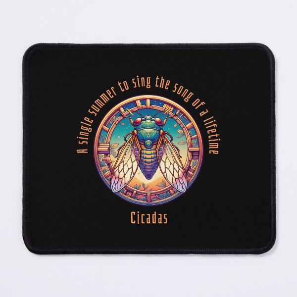 Item preview, A single summer to sing the song of a lifetime, cicadas - Cicada Summer designed and sold by Pflugart.