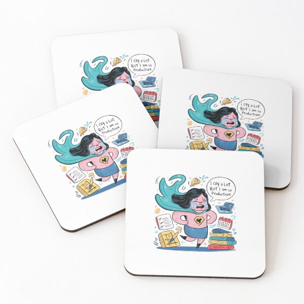 Item preview, lloro mucho pero soy muy productiva designed and sold by KarizmaCorner.