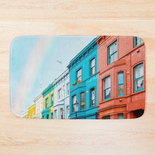 Item preview, Rainbow houses Notting Hill designed and sold by Gabor Estefan.