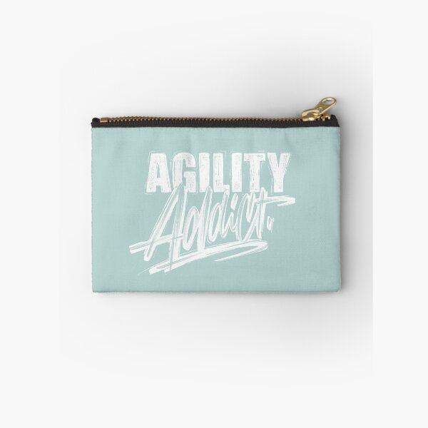 Item preview, Agility Addict Textured Brush Lettering designed and sold by JustPawsome.