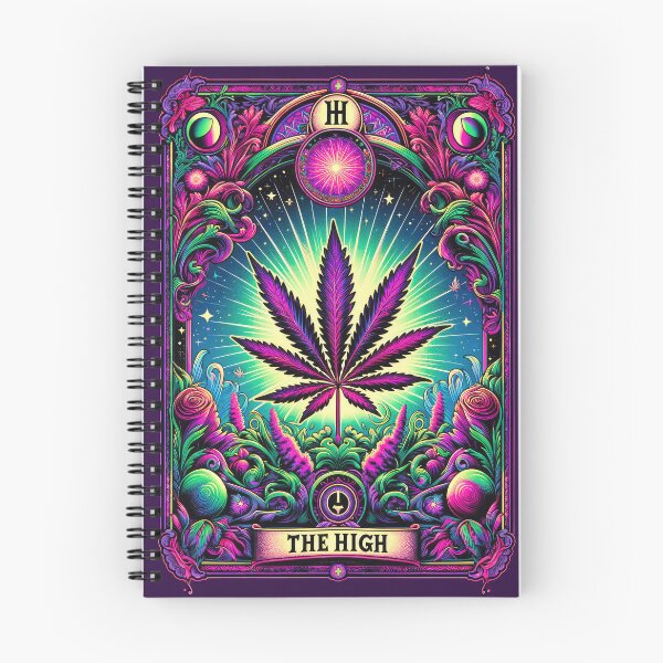 Item preview, The High Funny Weed CannabisTarot Card Parody designed and sold by Margival.