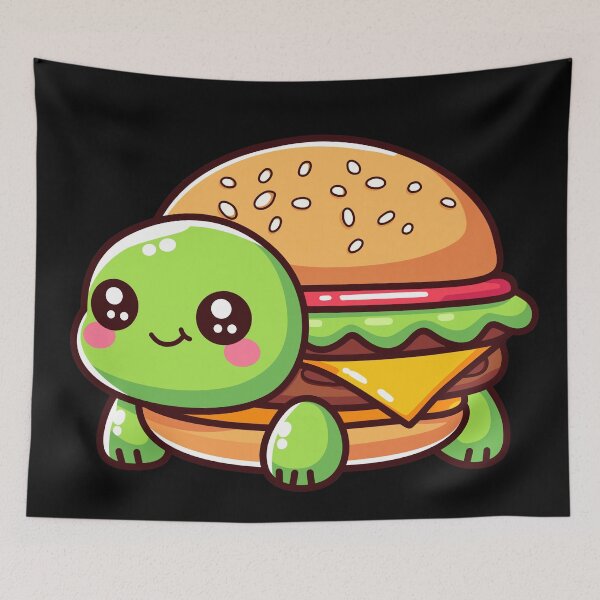 Item preview, Burger turtle designed and sold by Delidream.