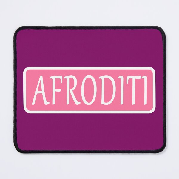 Item preview, Nombre Afrodita designed and sold by Jeallan Designs.