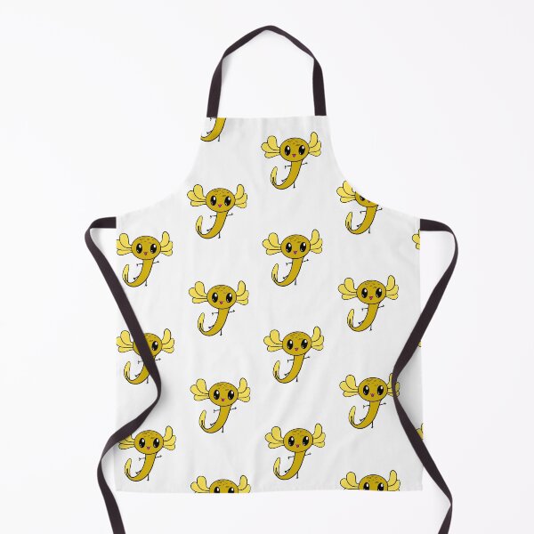 Item preview, Cute Yellow Little Axolotl by Zeesdesign on Redbubble designed and sold by ZEESDESIGN.