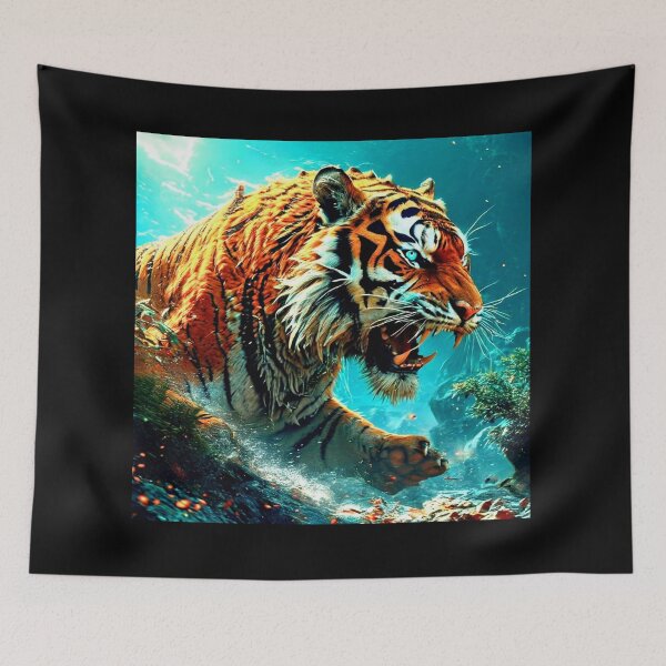 Item preview, Tiger Swim designed and sold by Kingcls.