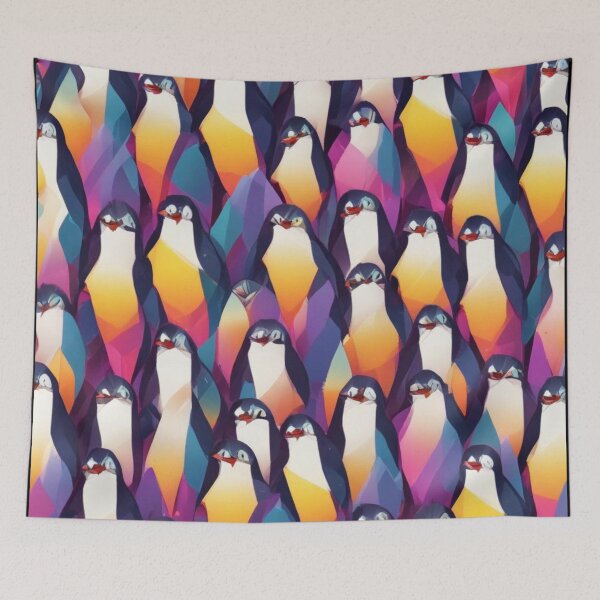 Item preview, Penguin Huddle designed and sold by pUNKnown.