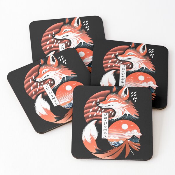 Item preview, Japanese Kitsune Fox designed and sold by TheSamuraiCat.