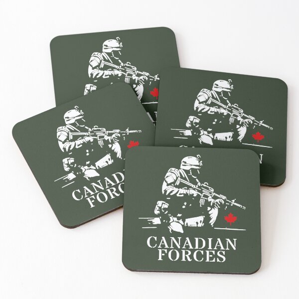 Item preview, Canadian Forces Military Soldier Proud Maple Leaf designed and sold by HowToCanadian.