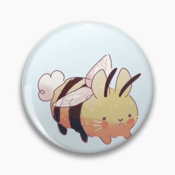 Item preview, Cute bee bunny  designed and sold by Artofmayara.