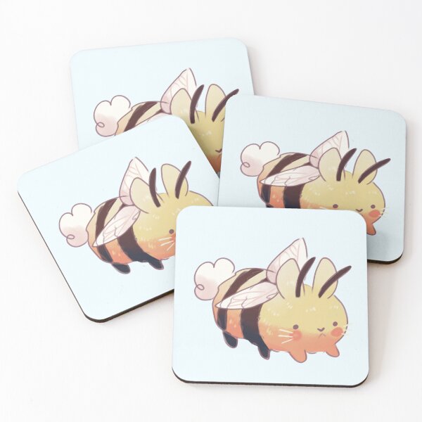 Item preview, Cute bee bunny  designed and sold by Artofmayara.