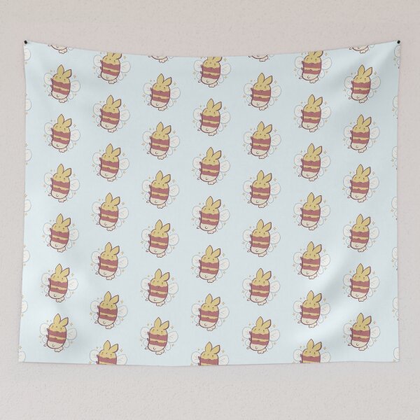 Item preview, Bee bunny illustration  designed and sold by Artofmayara.