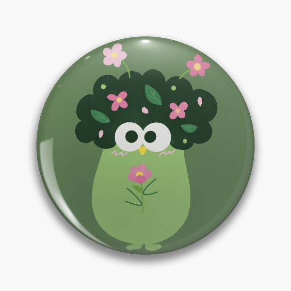Item preview, Lovely Green with Flower designed and sold by VidahobStudio.