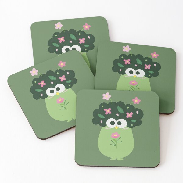 Item preview, Lovely Green with Flower designed and sold by VidahobStudio.