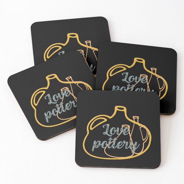 Item preview, Love pottery designed and sold by AnulaArt.